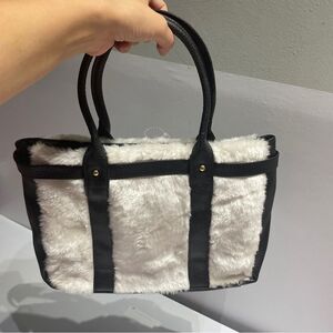 Y2K Fur Mini Bag ,Winter ,Vintage Style ,Trend ,2000’s Cold weather handbag